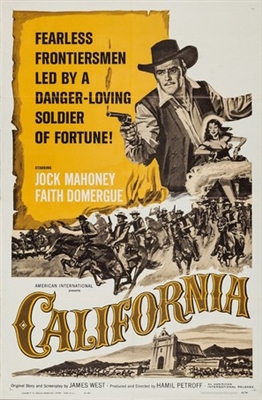California movie posters (1963) metal framed poster