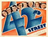 42nd Street movie posters (1933) sweatshirt #3658136