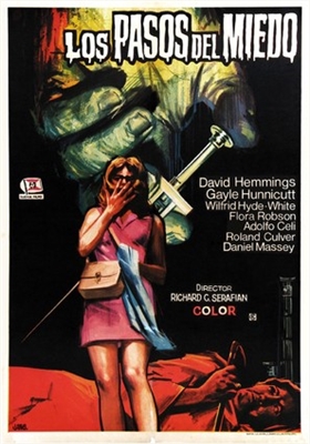 Fragment of Fear movie posters (1970) pillow