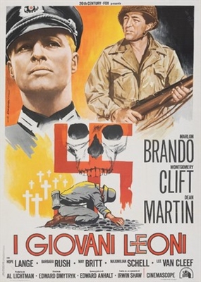 The Young Lions movie posters (1958) poster with hanger