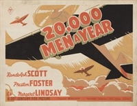 20,000 Men a Year movie posters (1939) hoodie #3658352