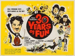 30 Years of Fun movie posters (1963) wooden framed poster