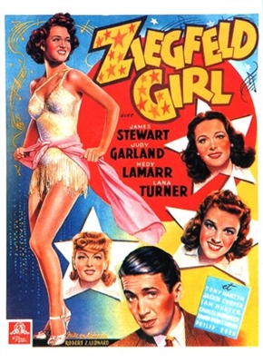 Ziegfeld Girl movie posters (1941) metal framed poster