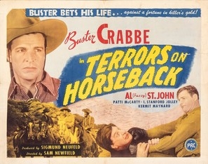 Terrors on Horseback movie posters (1946) metal framed poster