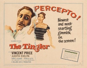 The Tingler movie posters (1959) wooden framed poster