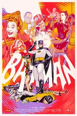Batman movie posters (1966) Stickers MOV_1912271