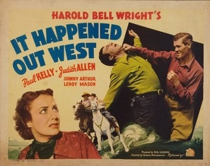It Happened Out West movie posters (1937) poster