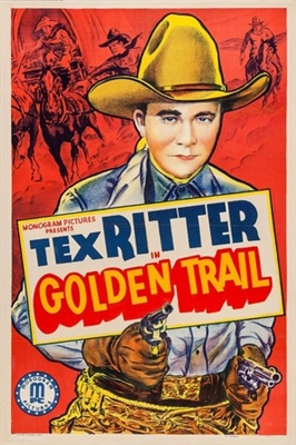 The Golden Trail movie posters (1940) canvas poster
