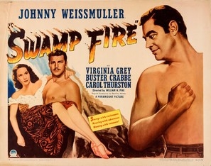 Swamp Fire movie posters (1946) wooden framed poster