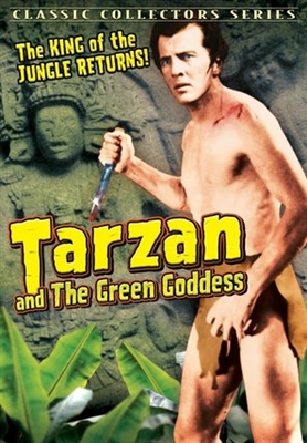 Tarzan and the Green Goddess movie posters (1938) wood print