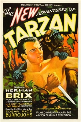 The New Adventures of Tarzan movie posters (1935) metal framed poster