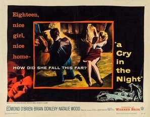 A Cry in the Night movie posters (1956) wood print