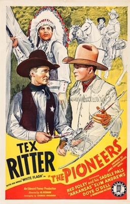 The Pioneers movie posters (1941) metal framed poster