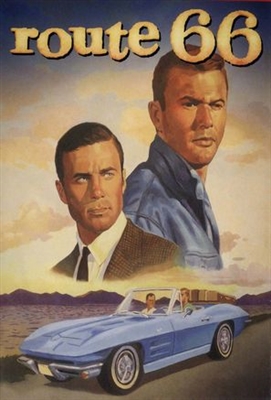 Route 66 movie posters (1960) metal framed poster