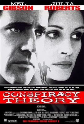Conspiracy Theory movie posters (1997) metal framed poster