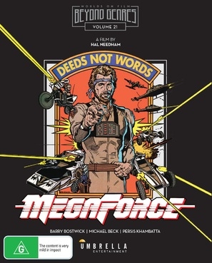 Megaforce movie posters (1982) metal framed poster