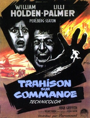 The Counterfeit Traitor movie posters (1962) wood print