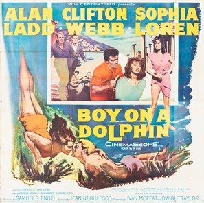Boy on a Dolphin movie posters (1957) sweatshirt