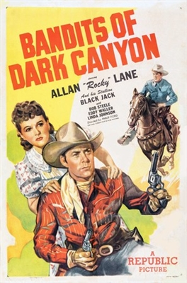 Bandits of Dark Canyon movie posters (1947) metal framed poster