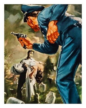 The Vampire movie posters (1957) wood print