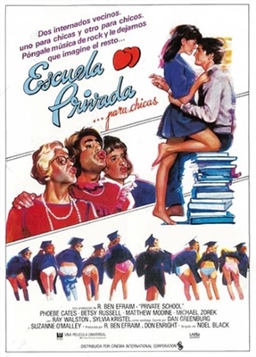 Private School movie posters (1983) poster with hanger
