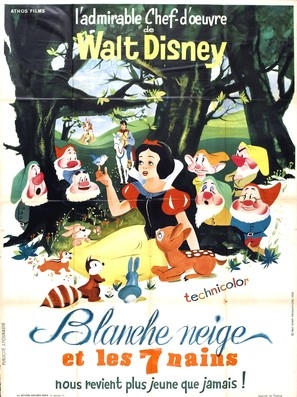 Snow White and the Seven Dwarfs movie posters (1937) t-shirt