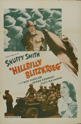Hillbilly Blitzkrieg movie posters (1942) canvas poster