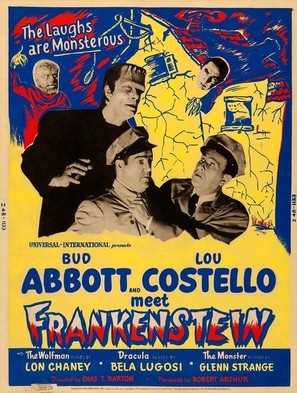Bud Abbott Lou Costello Meet Frankenstein movie posters (1948) Mouse Pad MOV_1913625