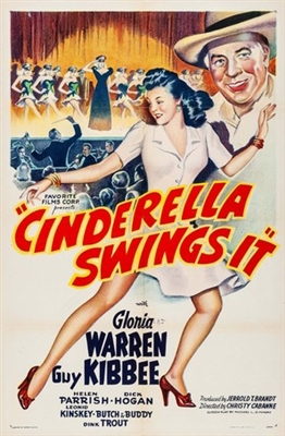 Cinderella Swings It movie posters (1943) metal framed poster