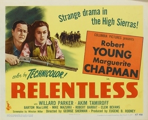 Relentless movie posters (1948) mouse pad