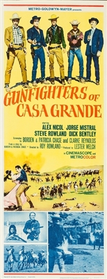 Gunfighters of Casa Grande movie posters (1964) wood print