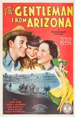 The Gentleman from Arizona movie posters (1939) wooden framed poster