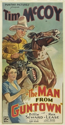 Man from Guntown movie posters (1935) wood print