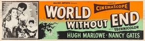 World Without End movie posters (1956) poster with hanger