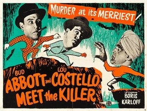 Abbott and Costello Meet the Killer, Boris Karloff movie posters (1949) Stickers MOV_1913977