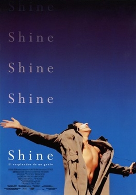 Shine movie posters (1996) wooden framed poster