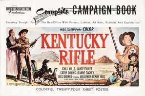 Kentucky Rifle movie posters (1956) wooden framed poster