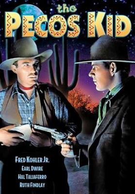 The Pecos Kid movie posters (1935) wood print