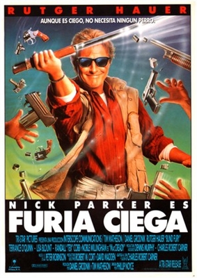 Blind Fury movie posters (1989) canvas poster