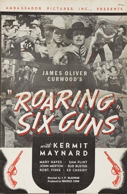 Roaring Six Guns movie posters (1937) poster