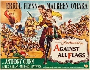 Against All Flags movie posters (1952) pillow