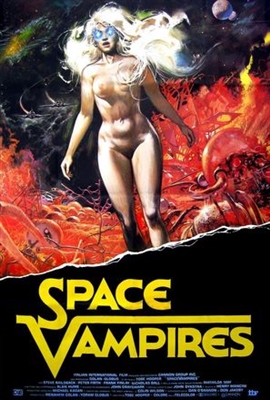 Lifeforce movie posters (1985) metal framed poster