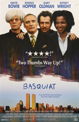 Basquiat movie posters (1996) pillow