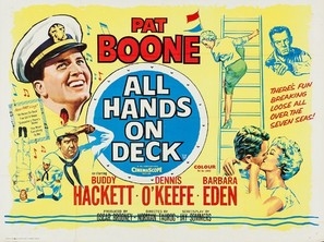 All Hands on Deck movie posters (1961) wood print