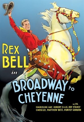 Broadway to Cheyenne movie posters (1932) tote bag
