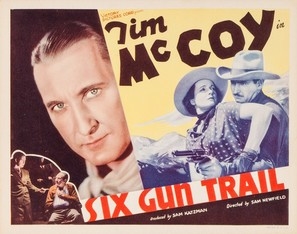 Six-Gun Trail movie posters (1938) metal framed poster
