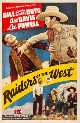 Raiders of the West movie posters (1942) poster