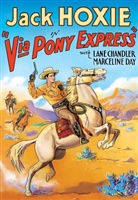 Via Pony Express movie posters (1933) hoodie #3662126