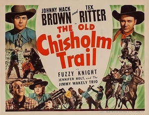 The Old Chisholm Trail movie posters (1942) Stickers MOV_1915629