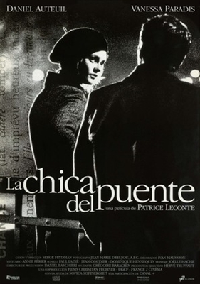 Fille sur le pont, La movie posters (1999) pillow